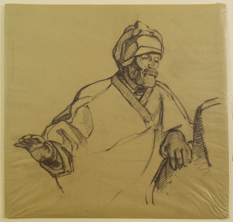 1925-1926 ca. -L'ultima cena (studio di apostolo con turbante)